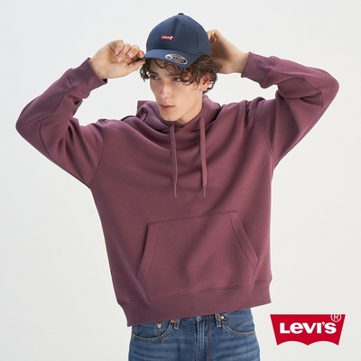 Levis 男女同款 可調式環釦丹寧棒球帽 / 精工刺繡Logo / FLEXFIT 110吸濕排汗 藍 人氣新品