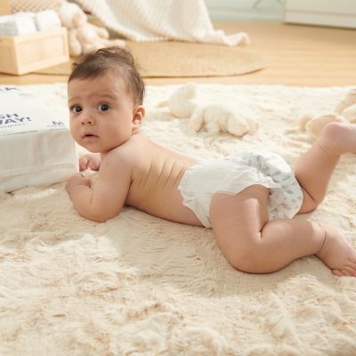 MILK 鎖水芯牛奶尿布 黏貼型 NB 22片 袋裝 嬰兒尿布 幼兒尿布