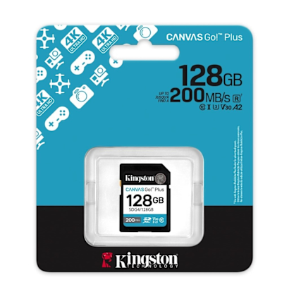 金士頓 KINGSTON SDG4 128G SDXC 200MB U3 V30 A2 記憶卡 SDG4/128GB