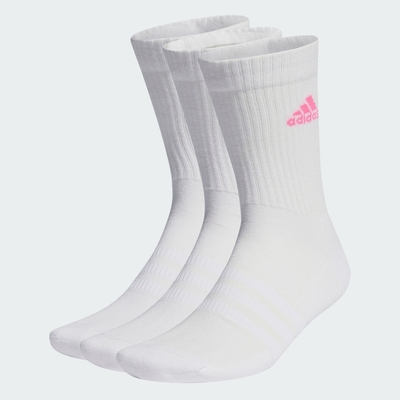 【adidas 愛迪達】 中筒襪 3 雙入 男/女  兒童 IP2635