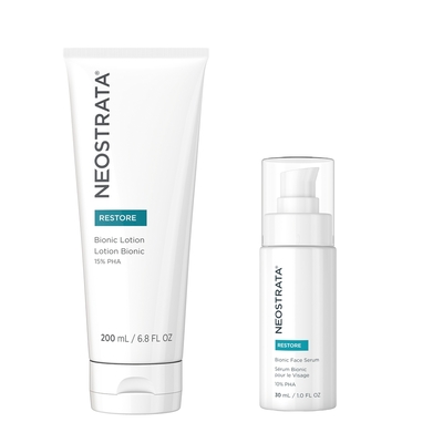 NeoStrata妮傲絲翠 NeoStrata芯絲翠 乳糖酸搶救乾荒組(乳糖酸乳液200ml+乳糖酸全效凍齡精華30ml)