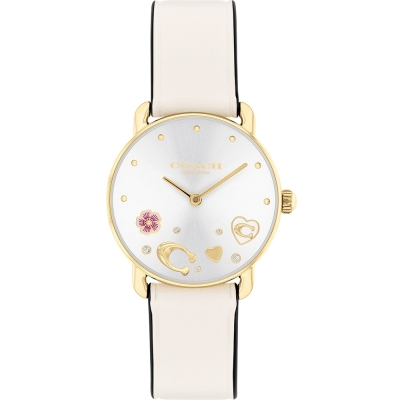 COACH Elliot 愛心C字女錶 夏日煥新提案 送禮推薦-28mm CO14504305