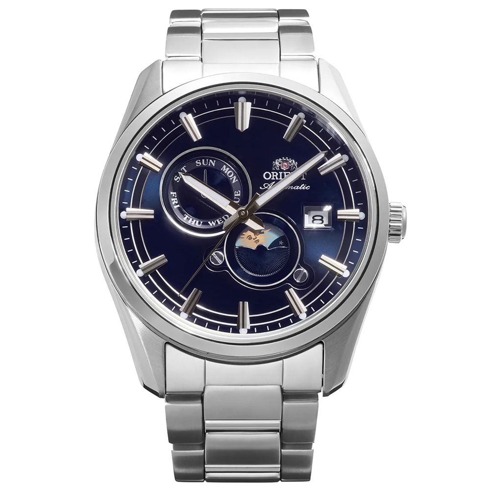 ORIENT 東方錶 現代系列 日月相 機械腕錶 七夕 情人節 送禮 41.5mm / RA-AK0315L