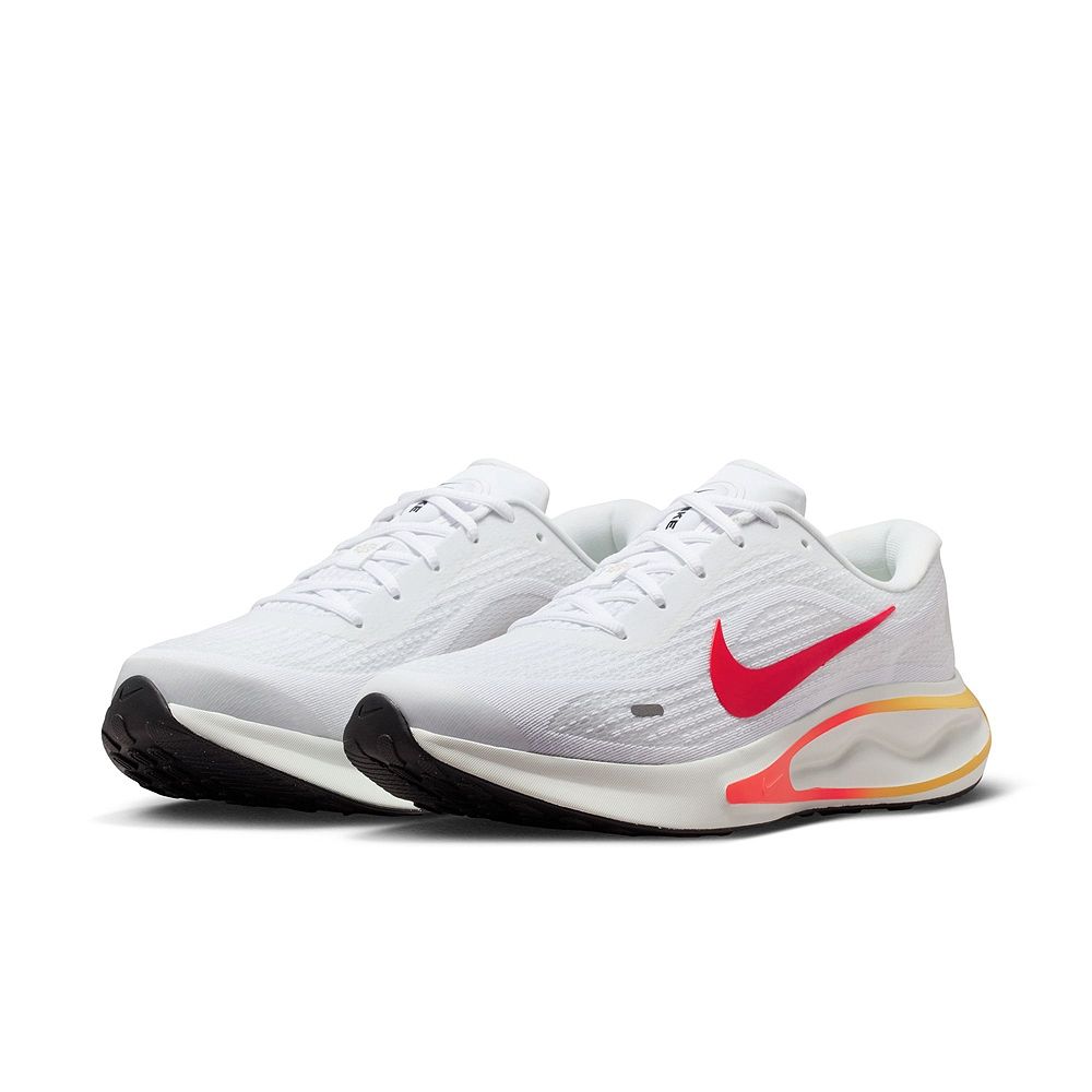 NIKE 慢跑鞋 男鞋 運動鞋 緩震 NIKE JOURNEY RUN 白 FN0228-110  (3R3685)