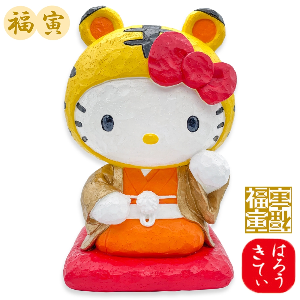 HELLO KITTY福招き純金 ハローキティ] Hello Kitty 純金小判 24金 3g 開運小判 招き猫