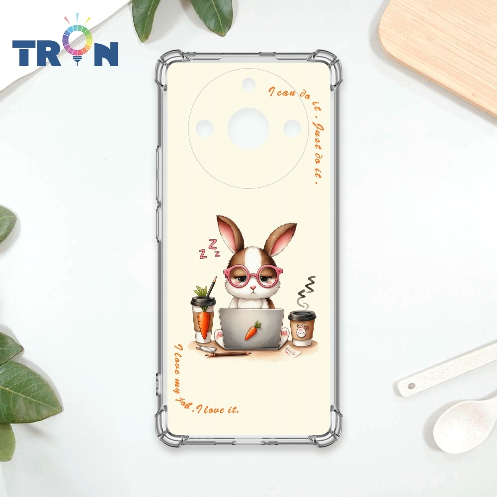 TRON REALME 11 PRO 小動物不想上班 兔狗貓 四角防摔 軟殼 手機殼