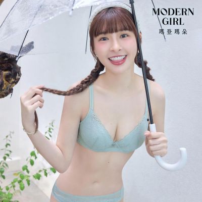 瑪登瑪朵 啵提 集中穩定內衣 B-E 罩杯(大地綠)