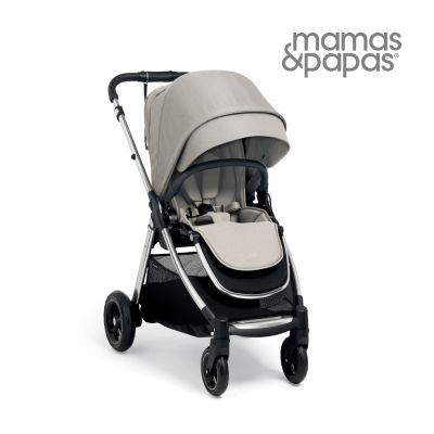 Mamas&Papas 穿山甲XT3 雙向 高景觀 避震輪 可平躺 新生兒 嬰兒手推車 0m+(鹿棕灰)