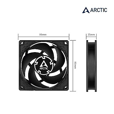 ARCTIC】P8 PWM PST 8公分旋風扇| 水冷散熱系統| Yahoo購物中心