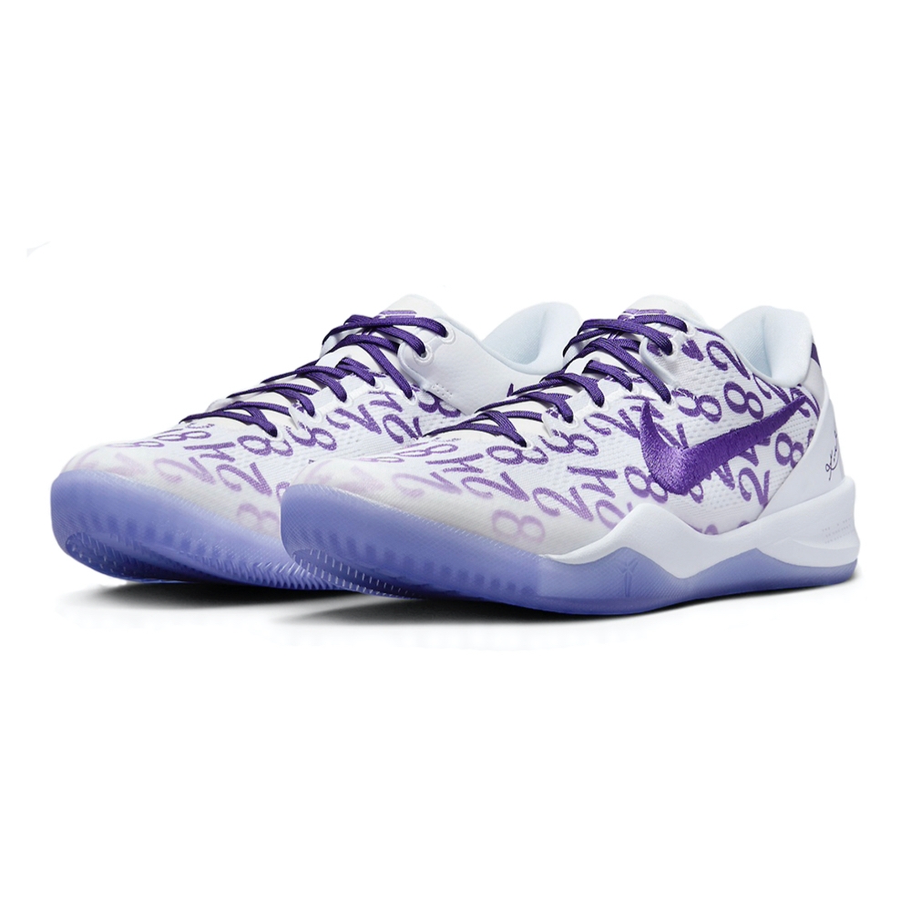 Nike Kobe 8 Protro Court Purple 白紫致敬款休閒鞋男鞋FQ3549-100 