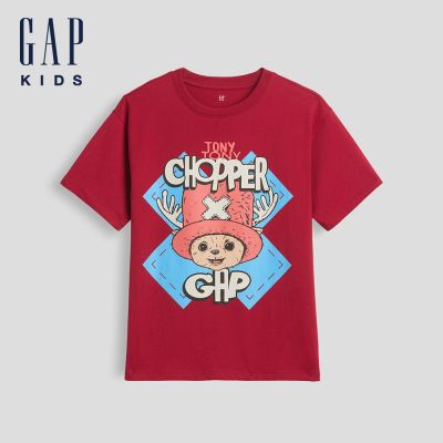 【GAP】兒童Gap × ONE PIECE航海王圖案T恤-紅色(1179963)