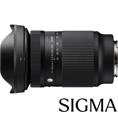 SIGMA 20-200mm F3.5-6.3 DG Contemporary (公司貨) 超廣角變焦鏡頭 旅遊鏡 全片幅無反微單眼鏡頭