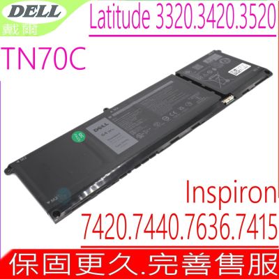 TN70C 電池適用 DELL戴爾 Latitude 3320 3420 3520 P108F P143G002 Vostro 3510 3511 5310 5410 5415 5510
