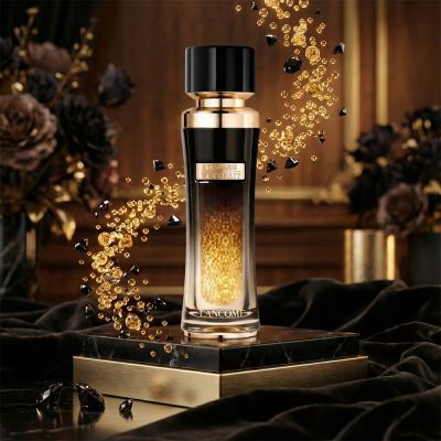 LANCOME蘭蔻 絕對完美 黑鑽奢燦超導活萃 是一款高階精華液，專為成人肌膚設計，適用於臉部與眼部。其奢華配方富含珍稀成分，能深入修復肌膚，提升肌膚光采與保濕力，適合各種膚質使用。產品為國內專櫃公司貨，品質保證，儲存期限為3年，有效期限請詳見包裝標示。