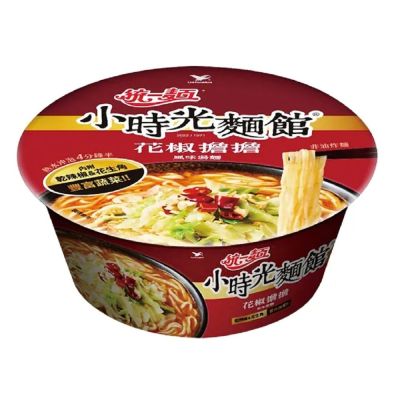 統一麵小時光麵館 花椒擔擔風味 湯麵碗110gx1入