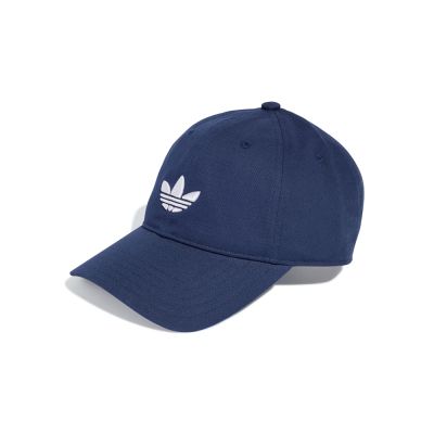 Adidas Baseball Cap Ac 藍色 一體成型帽簷 D 型扣環 帽子 棒球帽  JV7391