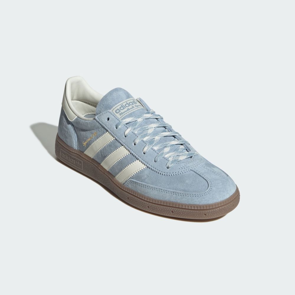 Adidas Handball Spezial KI5933 男女運動休閒鞋德訓鞋復古舒適水藍白