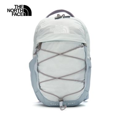 【The North Face 官方旗艦】北面男女款灰色DWR防潑水休閒後背包｜52SWNKO 筆電包/登山包