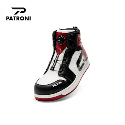 【PATRONI】極潮靴 SF2328RED 鞋面防水絕緣安全鞋