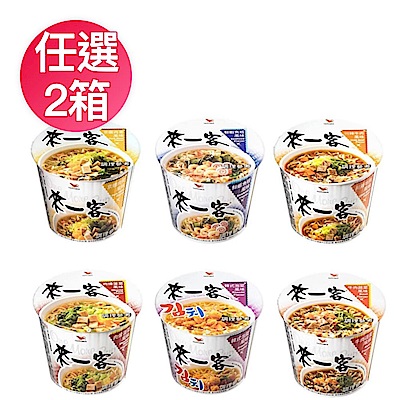 來一客 系列風味杯麵(12入/箱)任選2箱