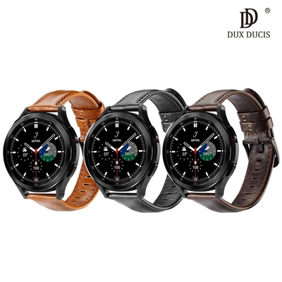 DUX DUCIS Amazfit GTS/Amazfit GTS 2/ Amazfit GTS 2e 通用款商務款真皮表帶(20mm)