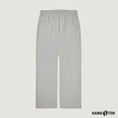 Hang Ten-男裝-四面彈防輕潑水錐形長褲-淺灰