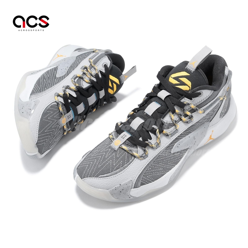 新品✨NIKE Jordan Luka 2 S PF DX9034-008 JORDAN BRAND JORDAN LUKA 2 S PF SMOKE GREY/LASER ORANGE-LT