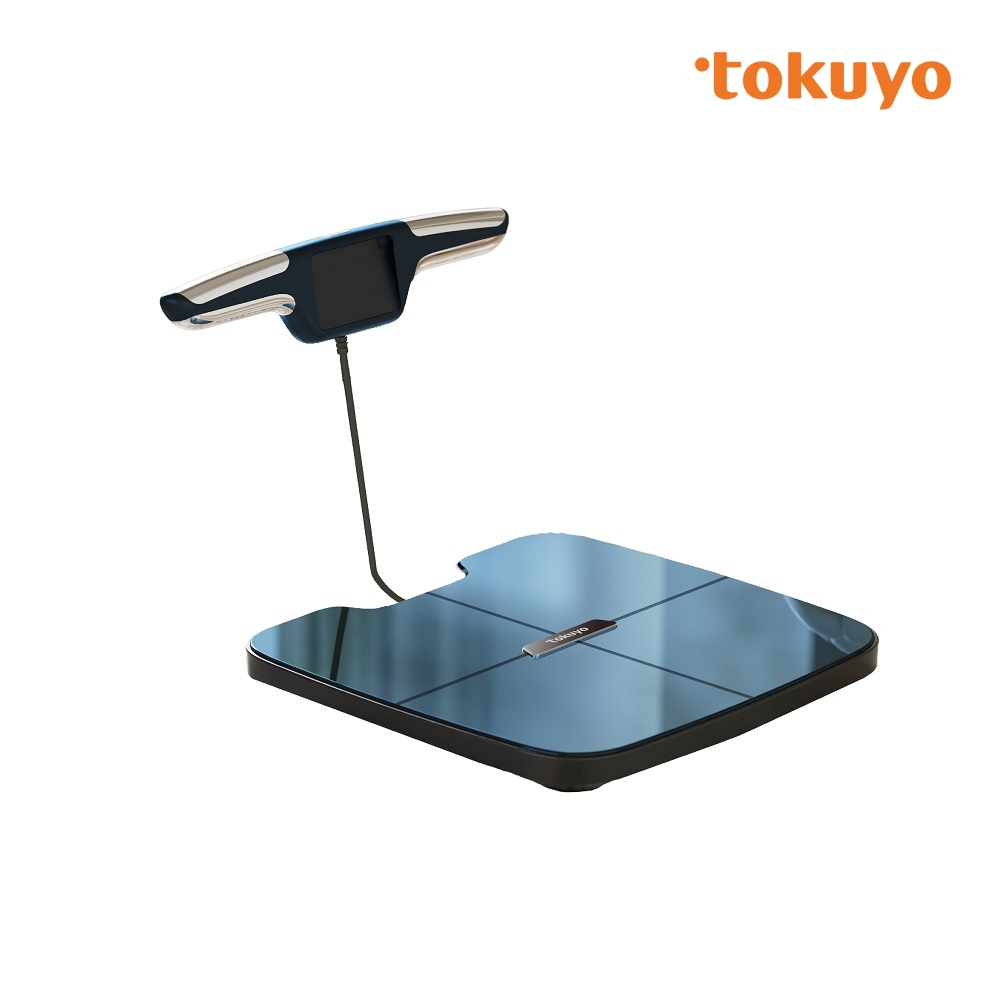 tokuyo TM-420 体脂肪計 Bluetooth機能 tokuyo 八點傳感藍牙智能體重體脂計TM-420 (56項綜合指標/ 分段全身