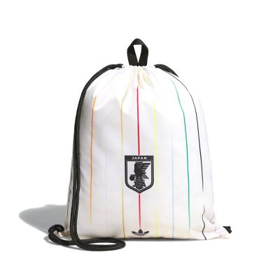 Adidas JFA GYM Bag A 米白色 運動 世界盃 日本 客場足球 包包 後背包 KC0754
