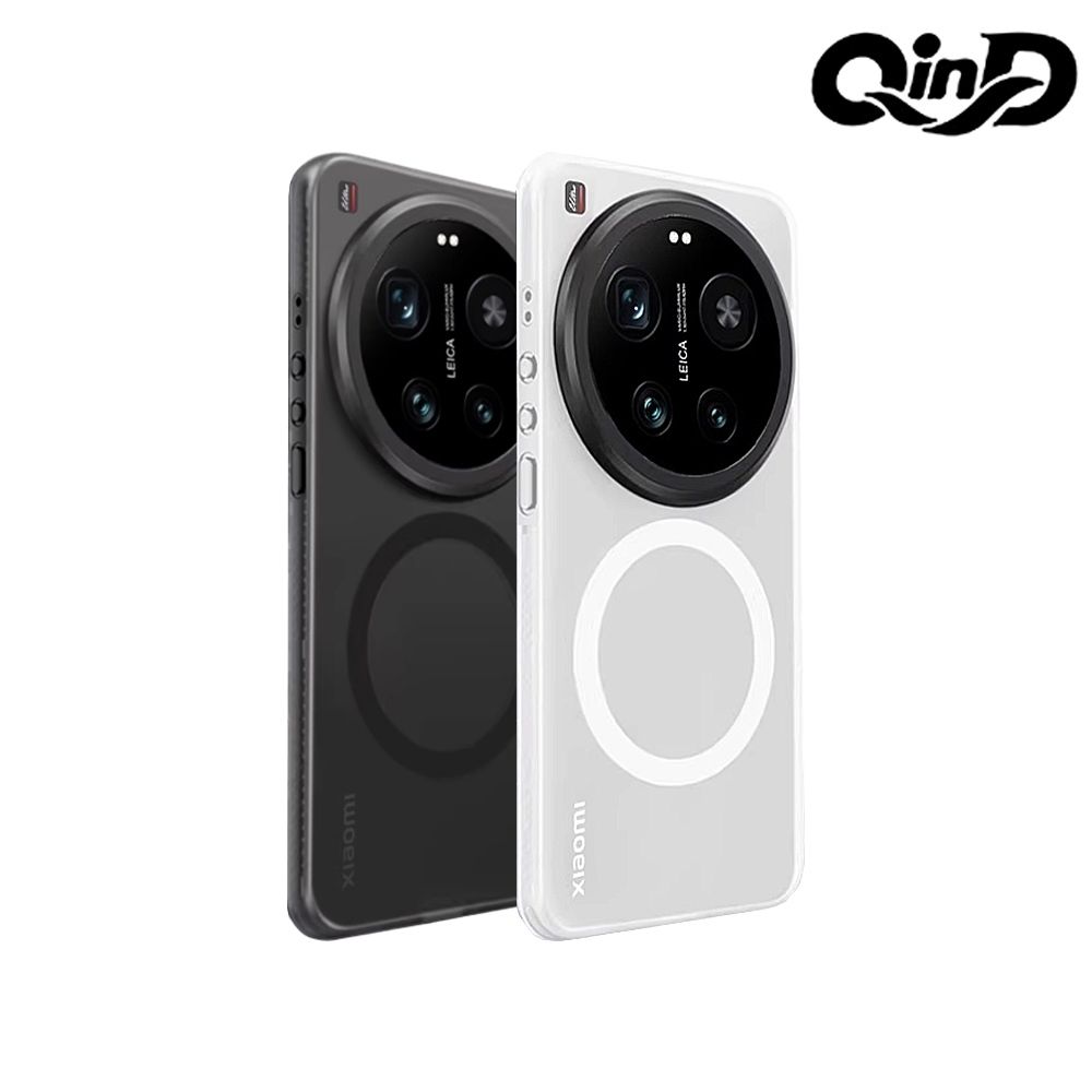 QinD Xiaomi 小米 17 Ultra 5G 隱砂磁吸保護殼