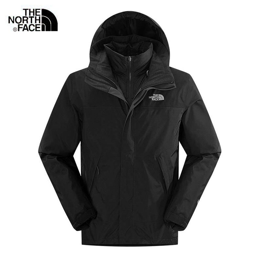 The North Face北面男款黑色GORETEX三合一夾克｜CTS2KX7 | 外套