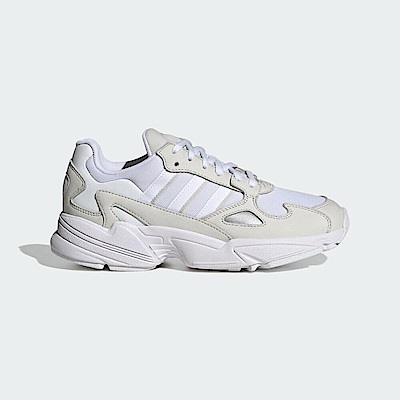 Adidas Falcon W [IG5732] 女 休閒鞋 運動 復古 三葉草 日常 穿搭 舒適 白灰