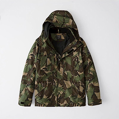 AF a&f Abercrombie & Fitch 夾克 綠色 1124