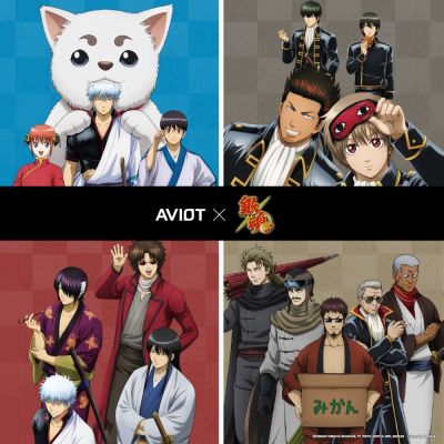 AVIOT X《銀魂》聯名款耳機 TE-V1R-GT 真無線藍牙耳機|官方授權