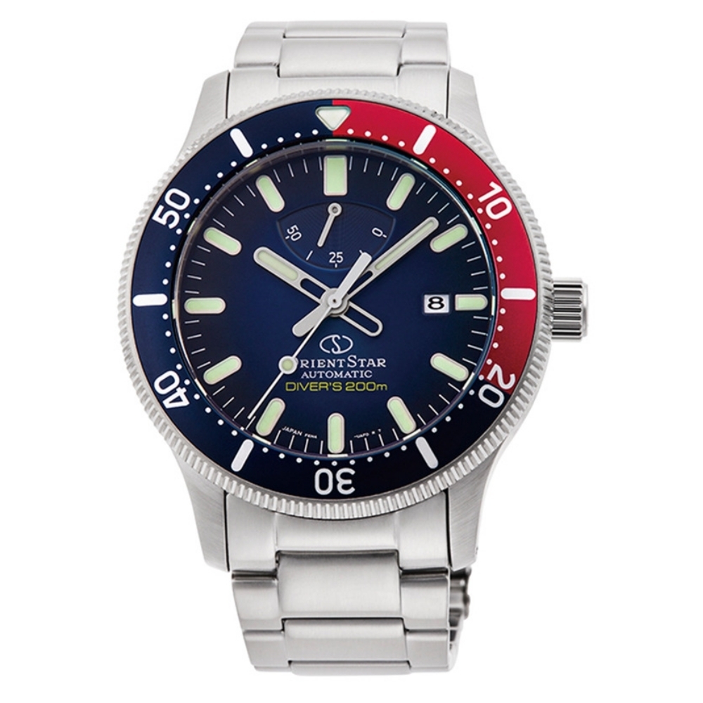 Orient Star 東方之星 潛水錶 機械錶(RE-AU0306L)藍/43.6mm