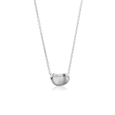 (近新品)Tiffany&Co. 蒂芙尼 11mm 相思豆 925純銀項鍊