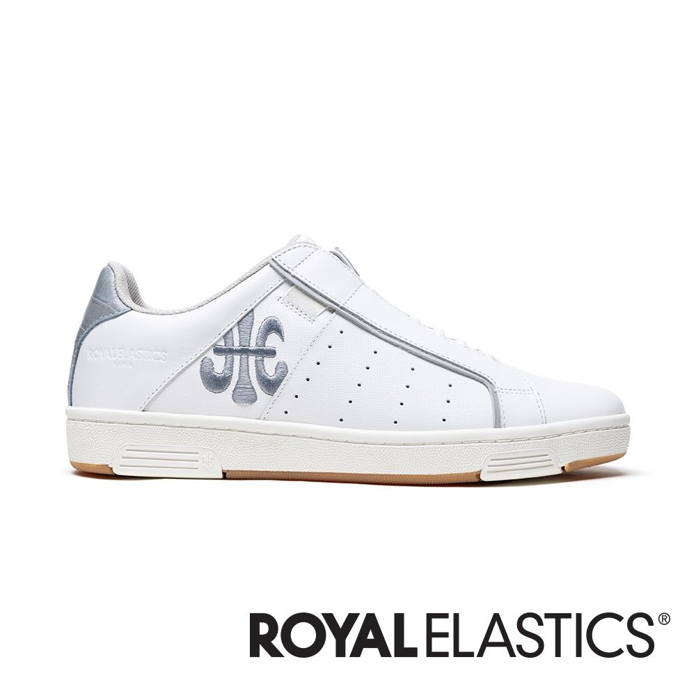 ROYAL ELASTICS ICON OG 白銀真皮運動休閒鞋 (男) 001962-008