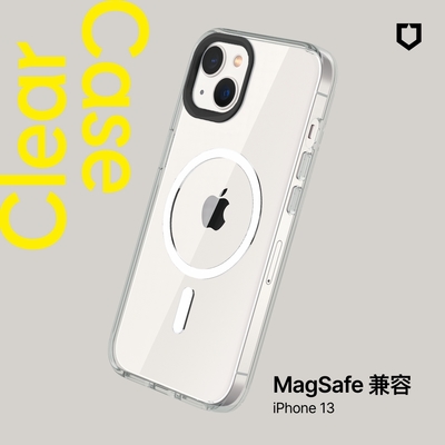 犀牛盾 iPhone 13(6.1吋) Clear (MagSafe相容)超強磁吸透明防摔手機殼
