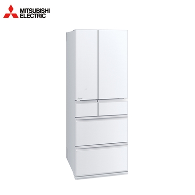 MITSUBISHI三菱 607L 日製六門變頻冰箱 MR-WZ61K-W-C 星光白