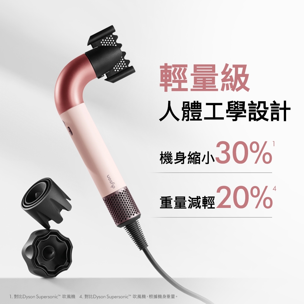 Dyson戴森Supersonic r HD17 精準造型輕量吹風機山櫻粉| Dyson