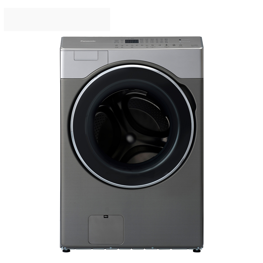 Panasonic國際牌  19公斤變頻溫水洗脫烘滾筒洗衣機炫亮銀NA-V190RDH-S
