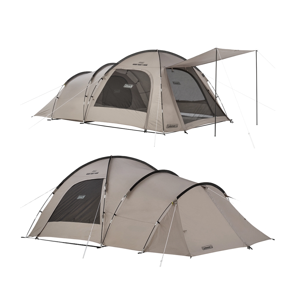 新品未使用　Coleman ROOMY FRONT 2-ROOM テント 1度使用】Coleman Roomy Front 2 Room Tent - メルカリ 【1度使用