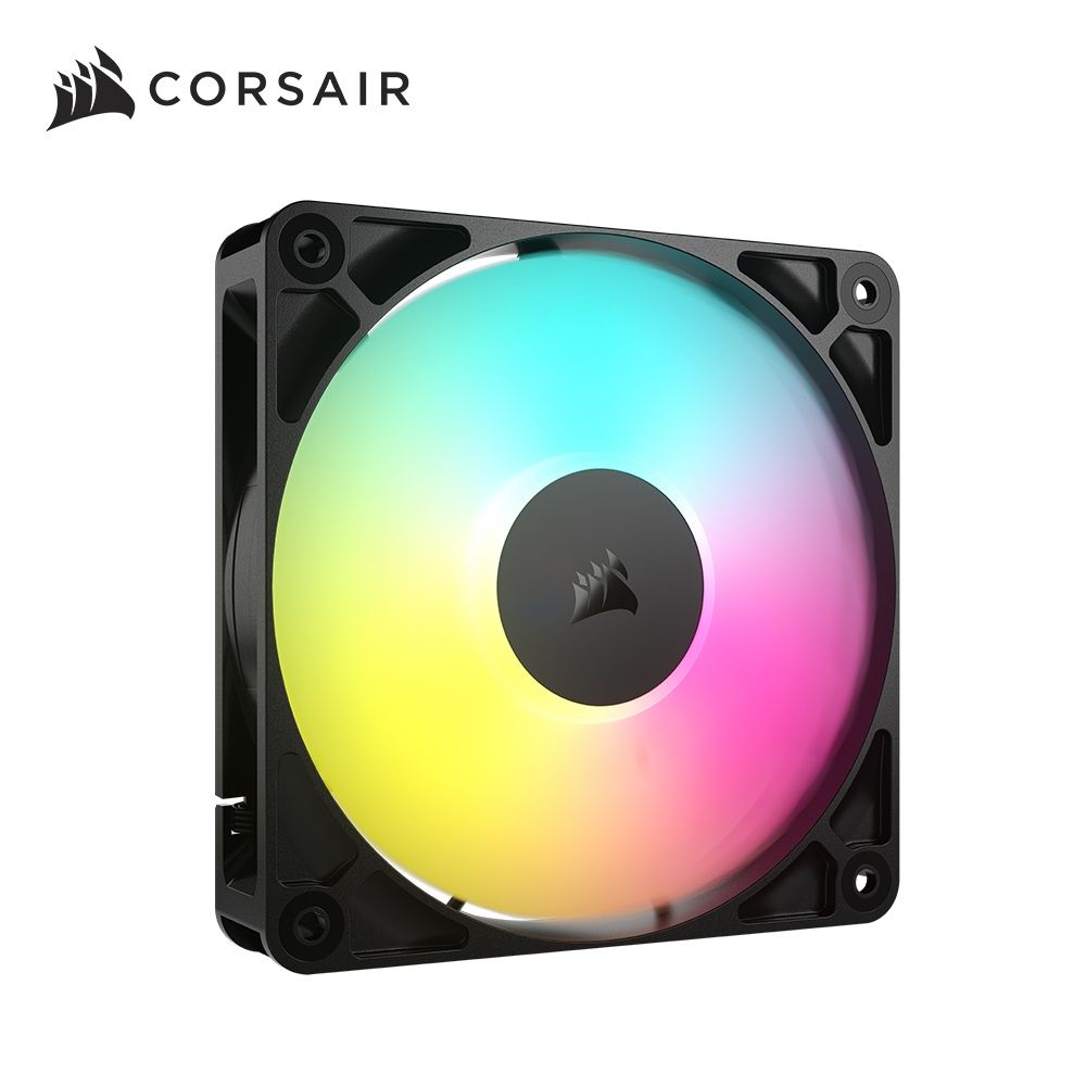 海盜船Corsair RS120 ARGB PWM機殼風扇【黑｜單顆裝】