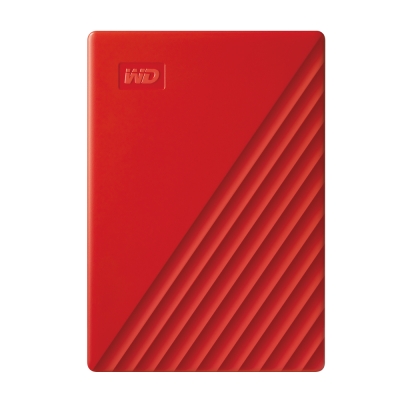 WD威騰 WD My Passport 5TB(紅) 2.5吋行動硬碟