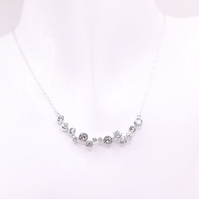 SWAROVSKI 施華洛世奇 Constella 項鏈 鍍白金色