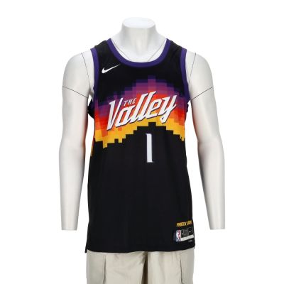 Nike Swgmn Jsy Ce 25 男款 黑色 NBA 太陽 籃球 運動 球衣 背心 HM5993-011