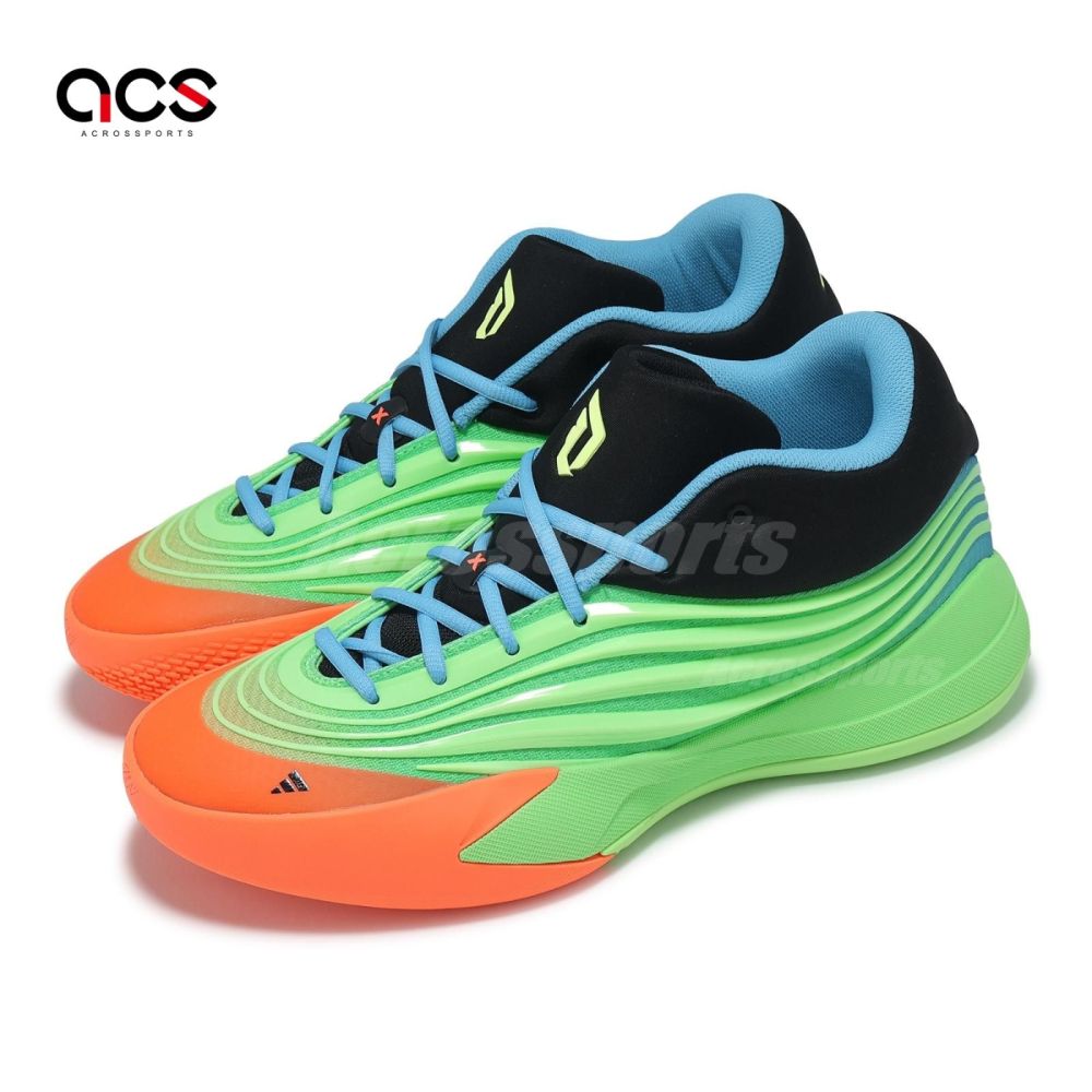 adidas 籃球鞋 Dame X 男鞋 綠 黑 緩震 支撐 里拉德 愛迪達 KI5949