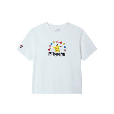 GIORDANO 女裝寶可夢印花短袖T恤 Pokémon系列