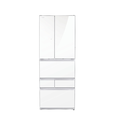 TOSHIBA東芝601公升變頻六門白色冰箱GR-ZP600TFW-B5