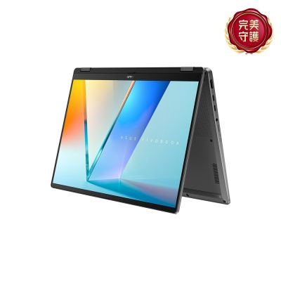 ASUS華碩 ASUS TP3407SA 14吋可觸控筆電 (Ultra 5-226V/16GB/1TB SSD/EVO/OLED/夜幕灰/Vivobook 14 Flip)